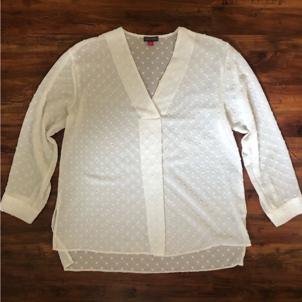 Vince Camuto white blouse
